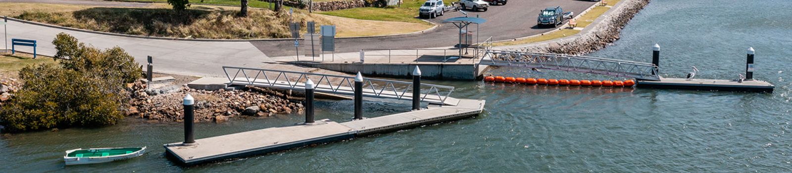 Port Stephens boat ramps, public wharf and jetties